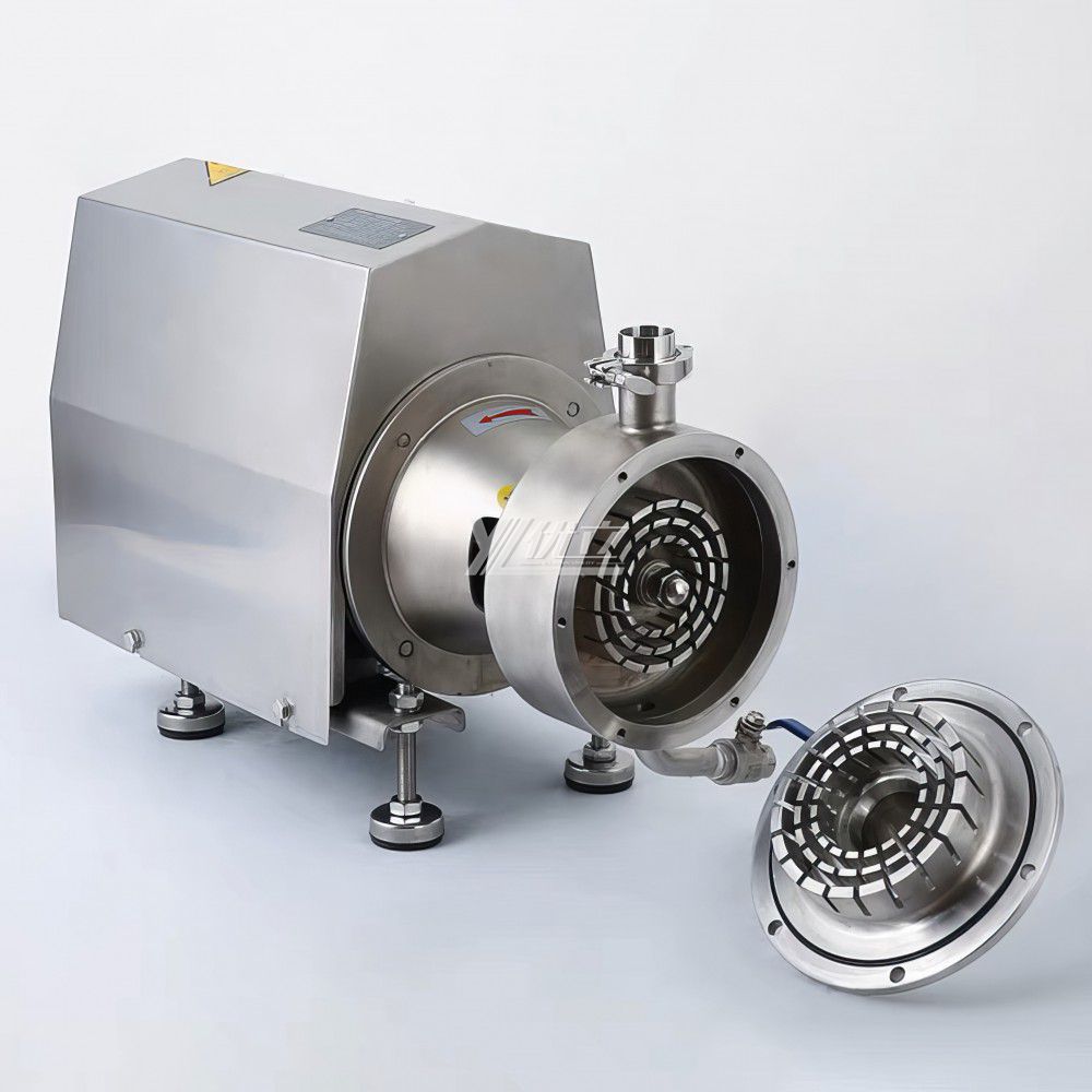 YOULI Hygienic Food Grade Stainless Steel 304 316L Sanitary Pipeline High-shear Dispersed Emulsion Single Level Emulsion Pump