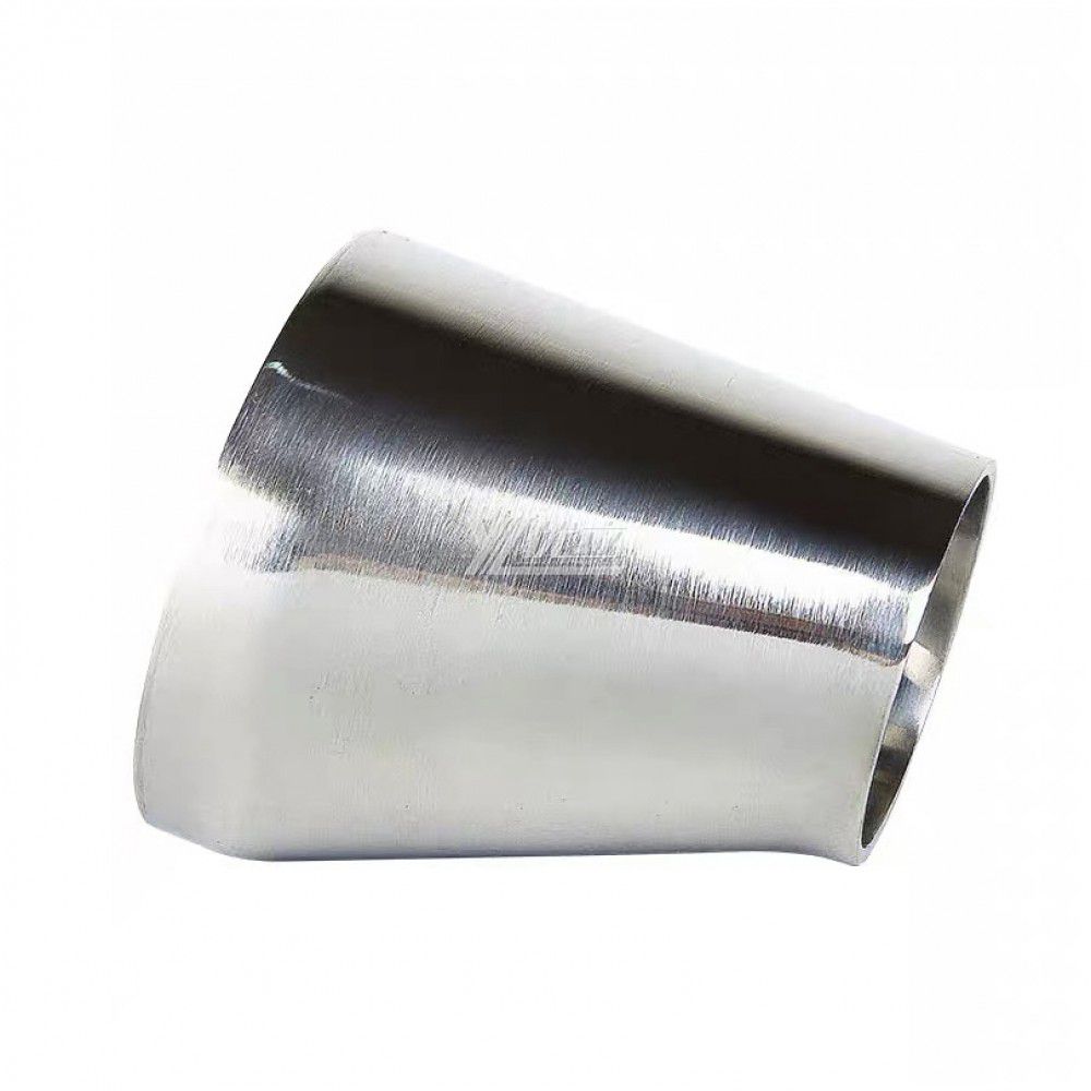 YOULI Hygienic Food Grade Sanitary Stainless Steel 304 SS316L 3A SMS DIN ISO Welded Pipe Fitting Eccentric Welded Reducer