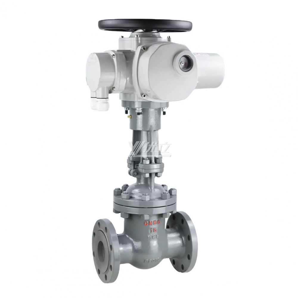 YOULI High Temperature Steam ANSI 150LB 304 316 JIS 10K 1.6mpa WCB 4-20ma Control Motorized AC380V Electric Flanged Gate Valve