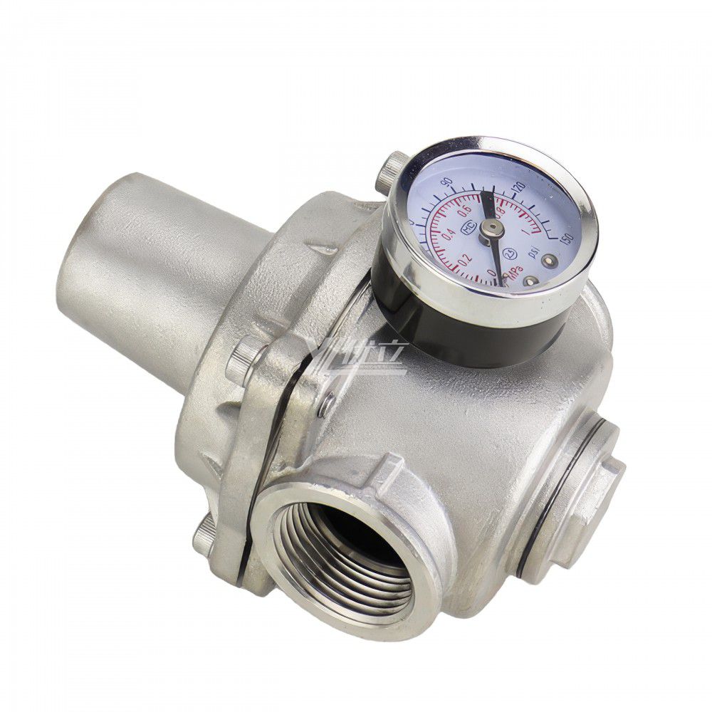 YOULI YZ11X-16P ressure Gage NPT BSP Pn16 304 316 Stainless Steel Water Branch Membrane Type Female Threaded Pressure Relief Valve