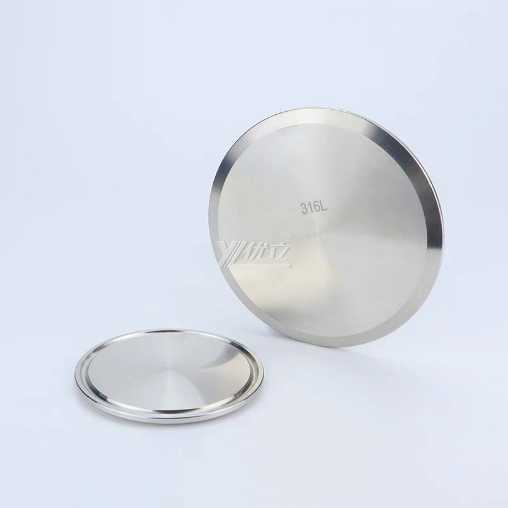 YOULI Best-in-Class Hygienic Food Grade Sanitary Stainless Steel 304 316L SMS 3A DIN ISO 1.5 Inch Pipe Tri-clamp Blind Cap