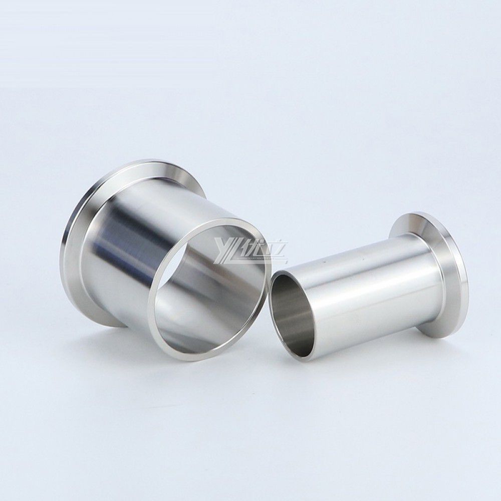 YOULI Hygienic Food Grade Sanitary Stainless Steel 304 316L KF KF25 KF40 KF50 Pipe Weld Tri Clamp Vacuum Ferrule