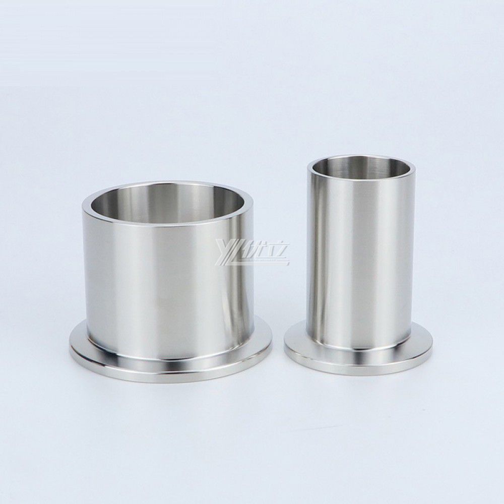 YOULI Hygienic Food Grade Sanitary Stainless Steel 304 316L KF KF25 KF40 KF50 Pipe Weld Tri Clamp Vacuum Ferrule