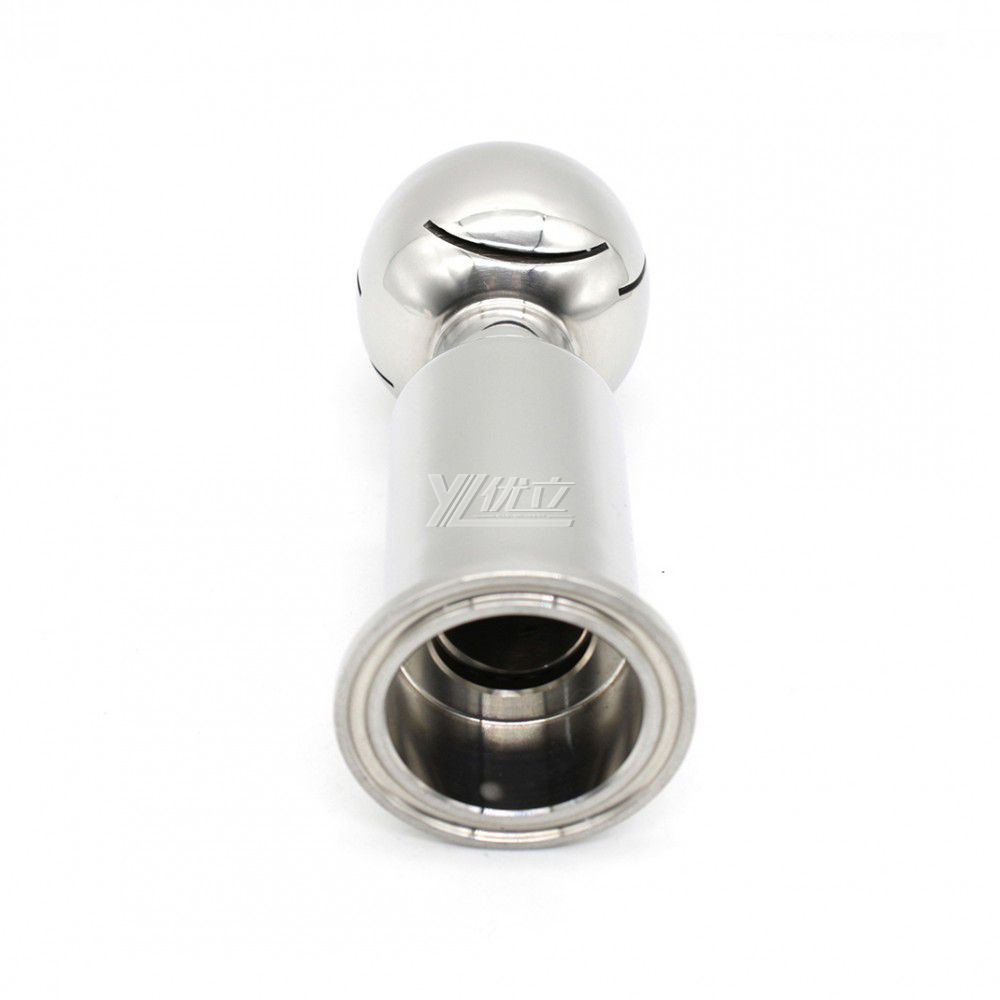 YOULI Food Grade Sanitary CIP Bolted Tank Cleaning Stainless Steel 304 SS316L Clamped Nozzle Rotary Cleaning Spray Ball