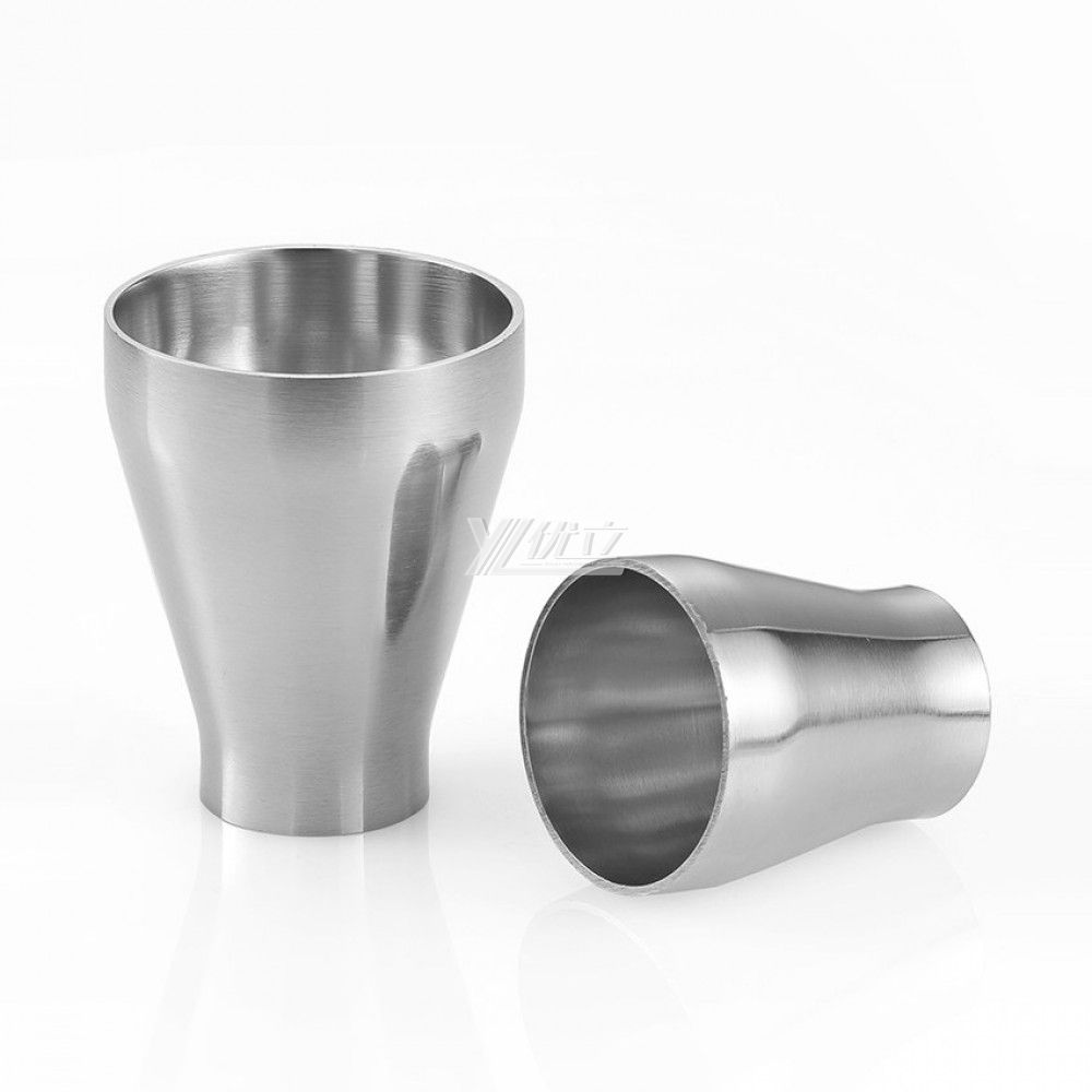 YOULI Hygienic Food Grade Sanitary Stainless Steel 304 SS316L 3A SMS DIN ISO Welded Pipe Fitting Concentric Welded Reducer