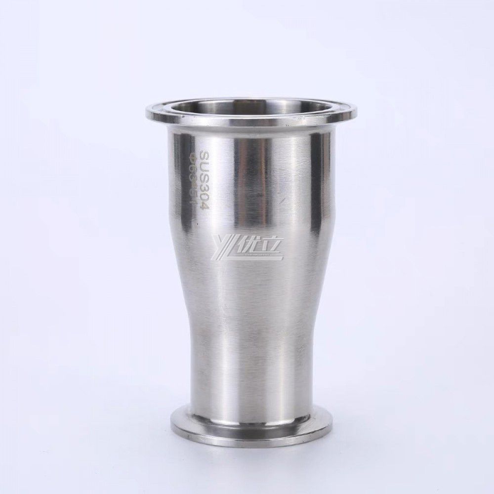 YOULI Hygienic Food Grade Sanitary Stainless Steel 304 SS316L 3A SMS DIN ISO Welded Pipe Fitting Concentric Clamped Reducer