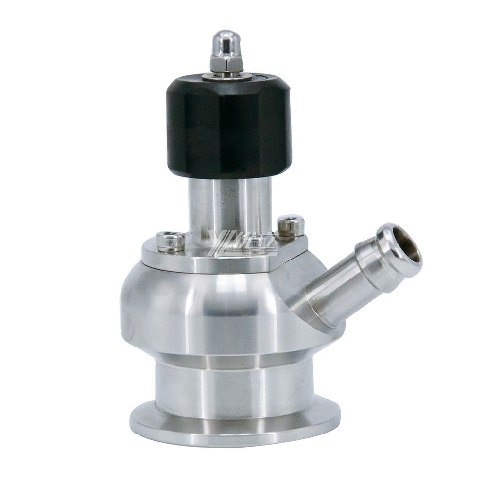 YOULI Hygienic Food Grade Sanitary Stainless Steel 304 316 Single Hose Manual Sterile Tri-Clamped Sample Valve