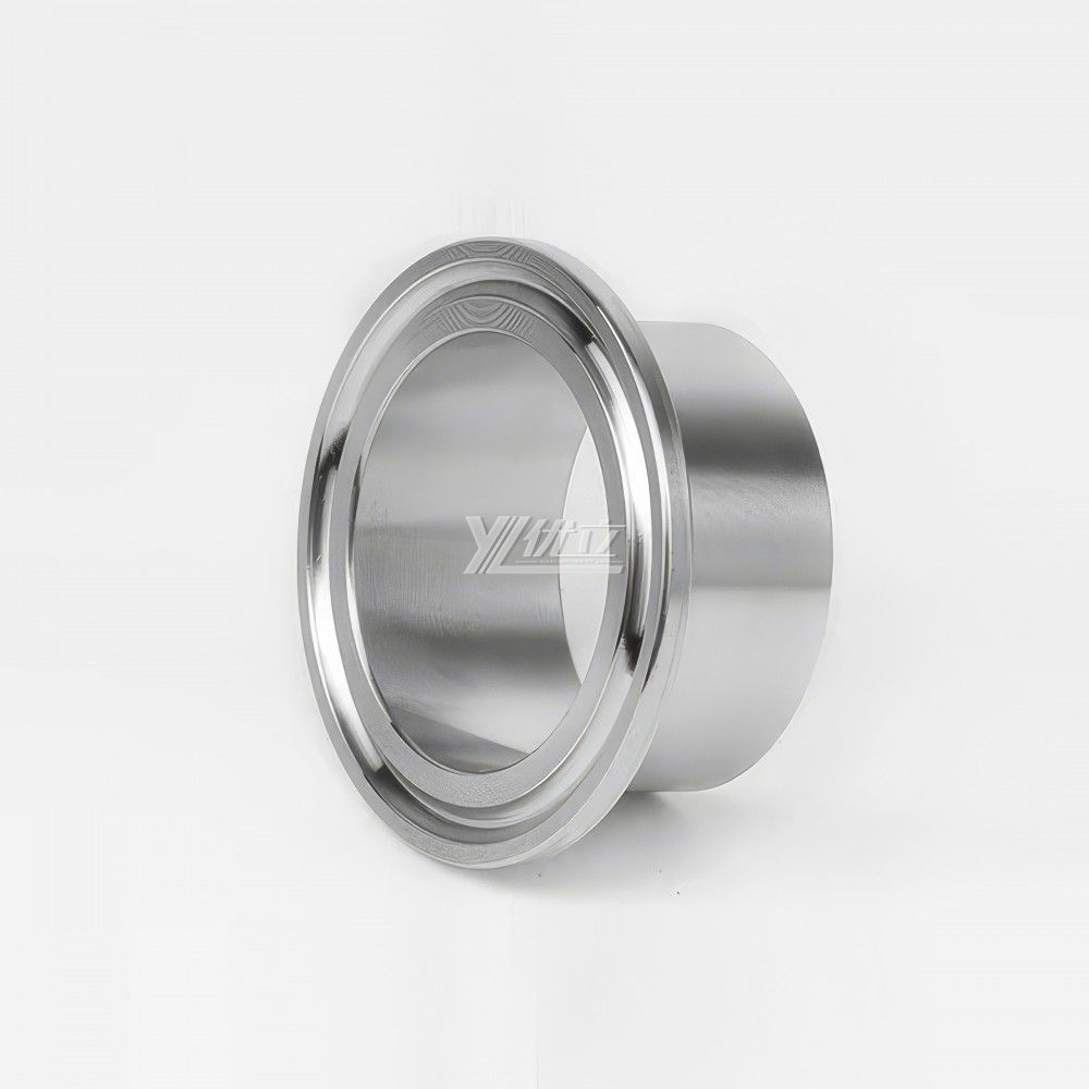 YOULI Best-in-Class Hygienic Food Grade Sanitary Stainless Steel 304 316L SMS 1.5 Inch Pipe Weld L=21.5MM Tri Clamp Ferrule