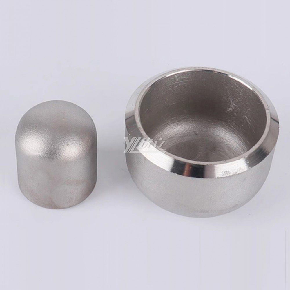 YOULI Industrial Shot Blasting Pickling Stainless Steel ANSI SCH40-SCH160  304 SS316L Pipe Fitting Oval End Head