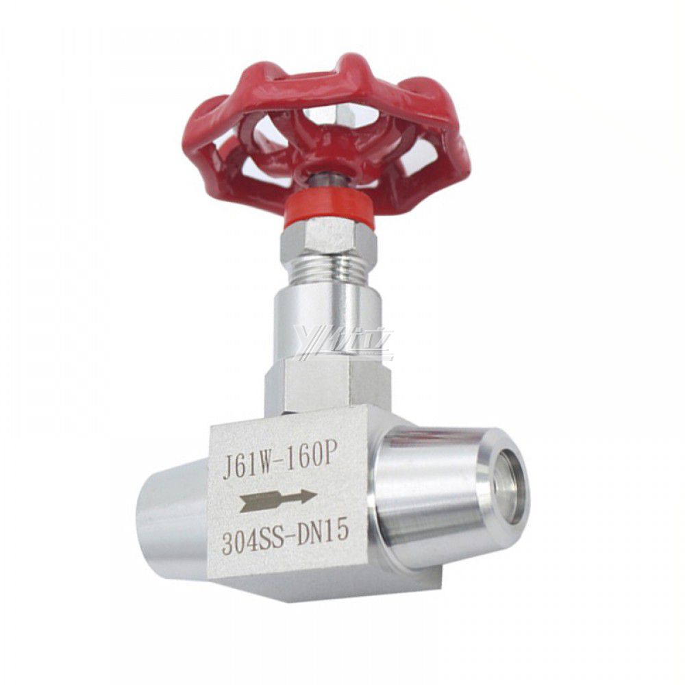 YOULI Stainless Steel J61W 304 316 WCB 16mpa High Pressure Double Butt Welded Needle Globe Valve