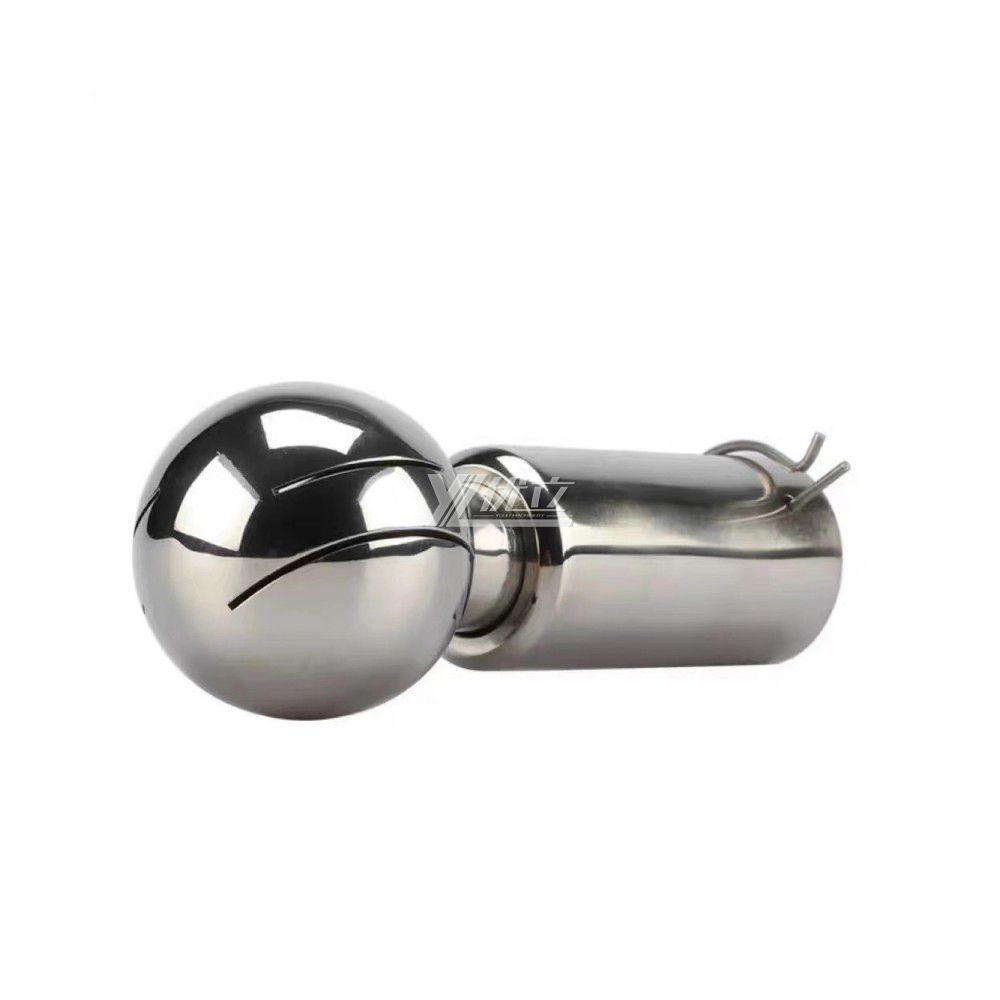 YOULI Food Grade Sanitary 360 Degree CIP Bolted Tank Cleaning Stainless Steel 304 SS316L Nozzle Rotary Cleaning Spray Ball