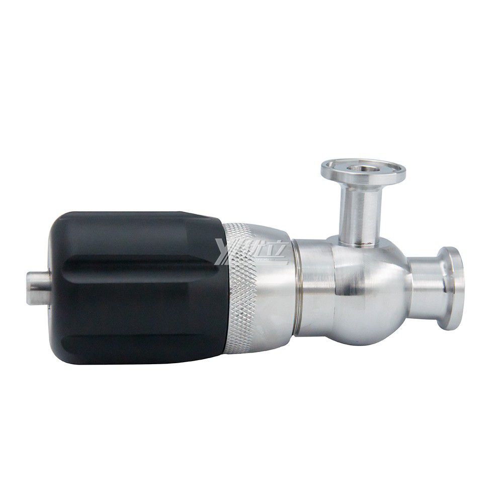 YOULI Best-in-Class Hygienic Food Grade Sanitary Stainless Steel 304 316L Tri Clamped Sanitary Mini Asepsis Safety Valve