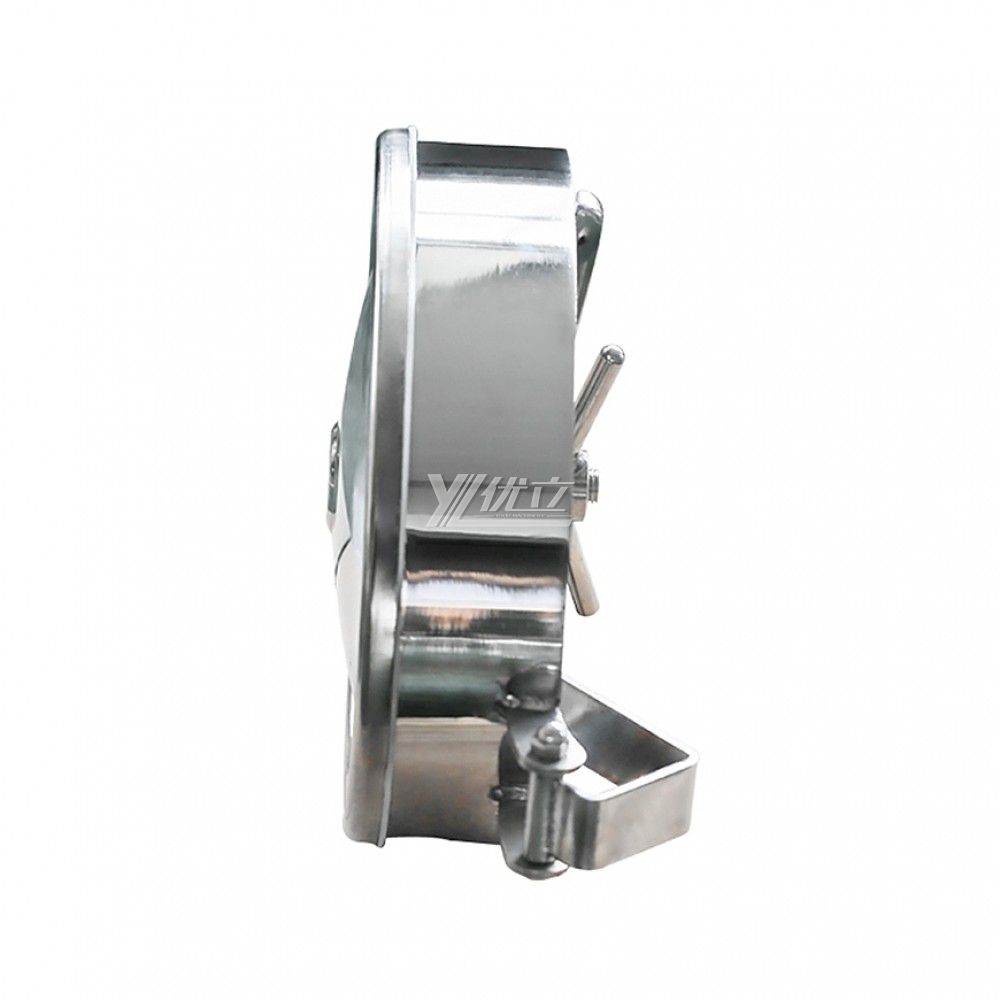 YOULI Best-in-Class Hygienic Food Grade SS 304 316L Stainless Steel Pressure Tanks Sanitary Oval Inward Elliptical Manhole
