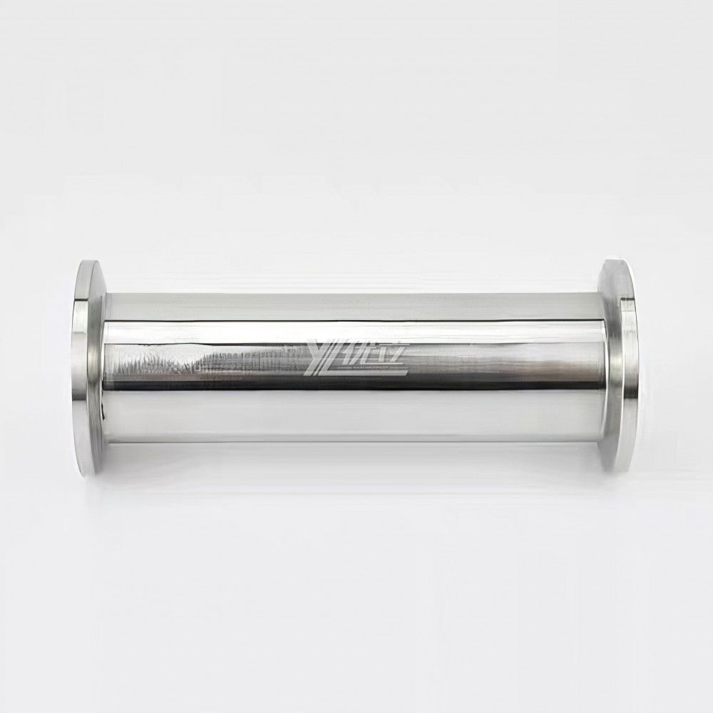 YOULI Food Grade Sanitary Stainless Steel 304 SS316L KF16 KF25 KF40 100-4000mm Tri-clamp Pipe Fitting Vacuum Straight Fittings