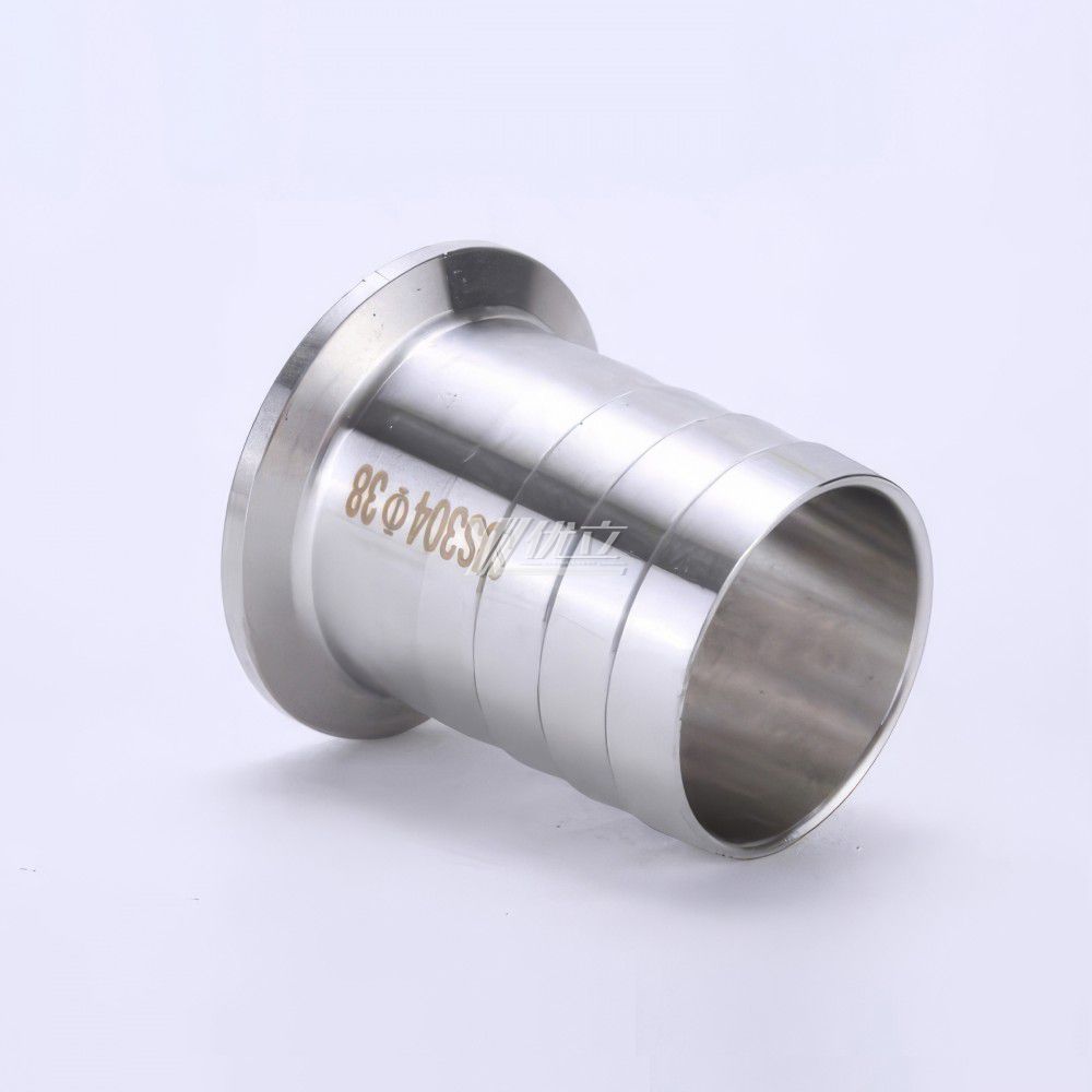 YOULI Best-in-Class Hygienic Food Grade Sanitary Stainless Steel 304 316L SMS Tri Clamp Ferrule Hose Adapter