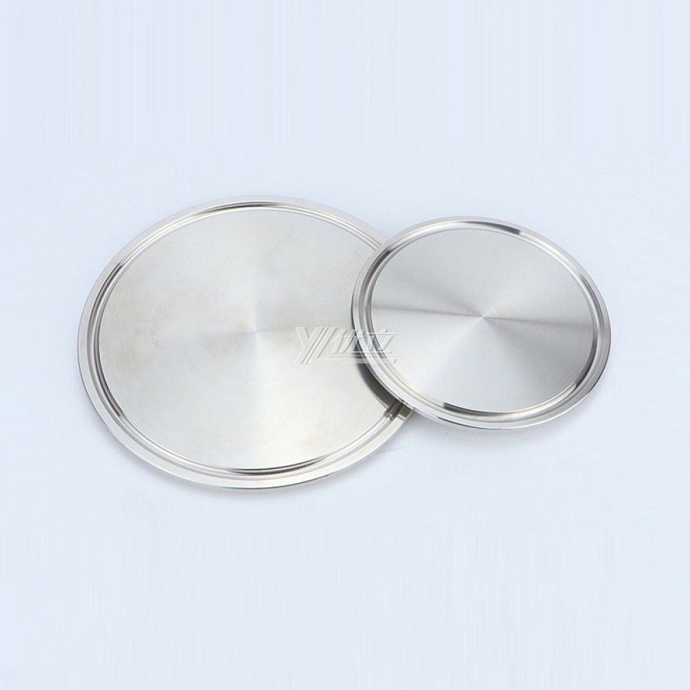 YOULI Best-in-Class Hygienic Food Grade Sanitary Stainless Steel 304 316L SMS 3A DIN ISO 1.5 Inch Pipe Tri-clamp Blind Cap