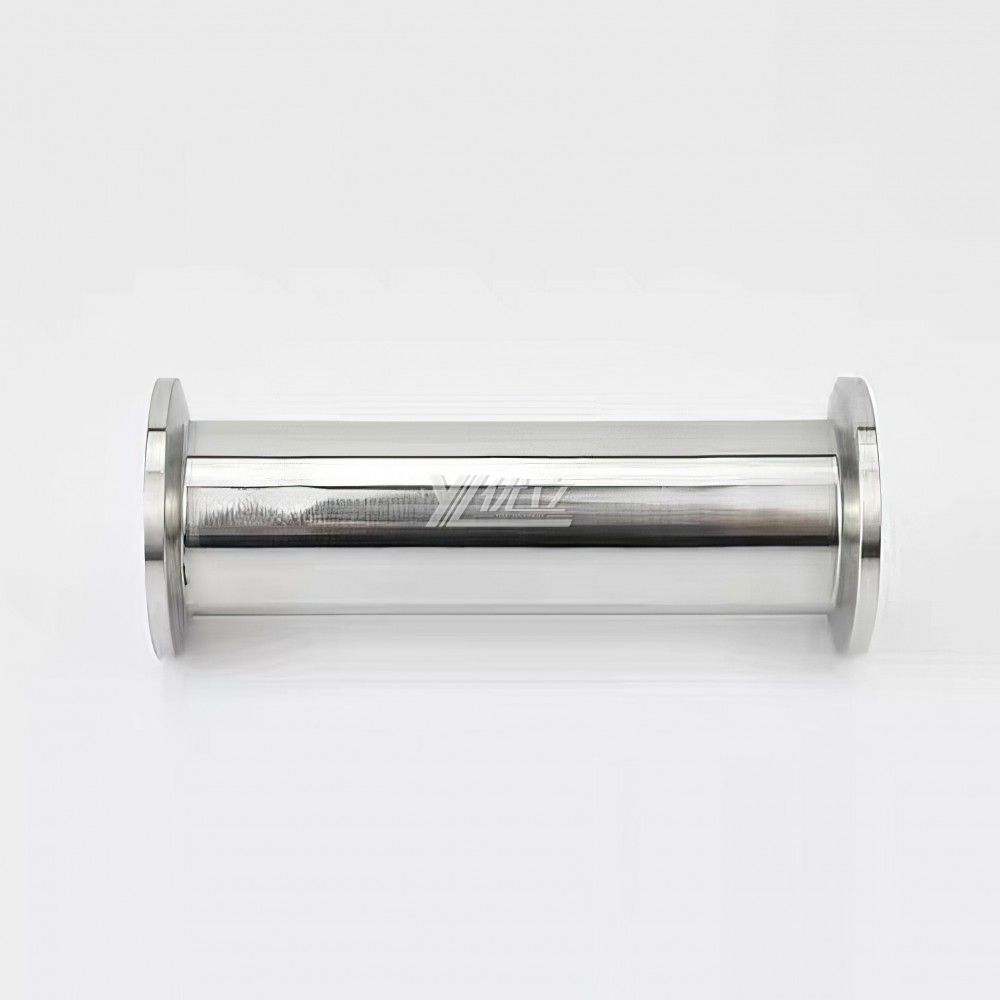 YOULI Food Grade Sanitary Stainless Steel 304 SS316L KF16 KF25 KF40 100-4000mm Tri-clamp Pipe Fitting Vacuum Straight Fittings