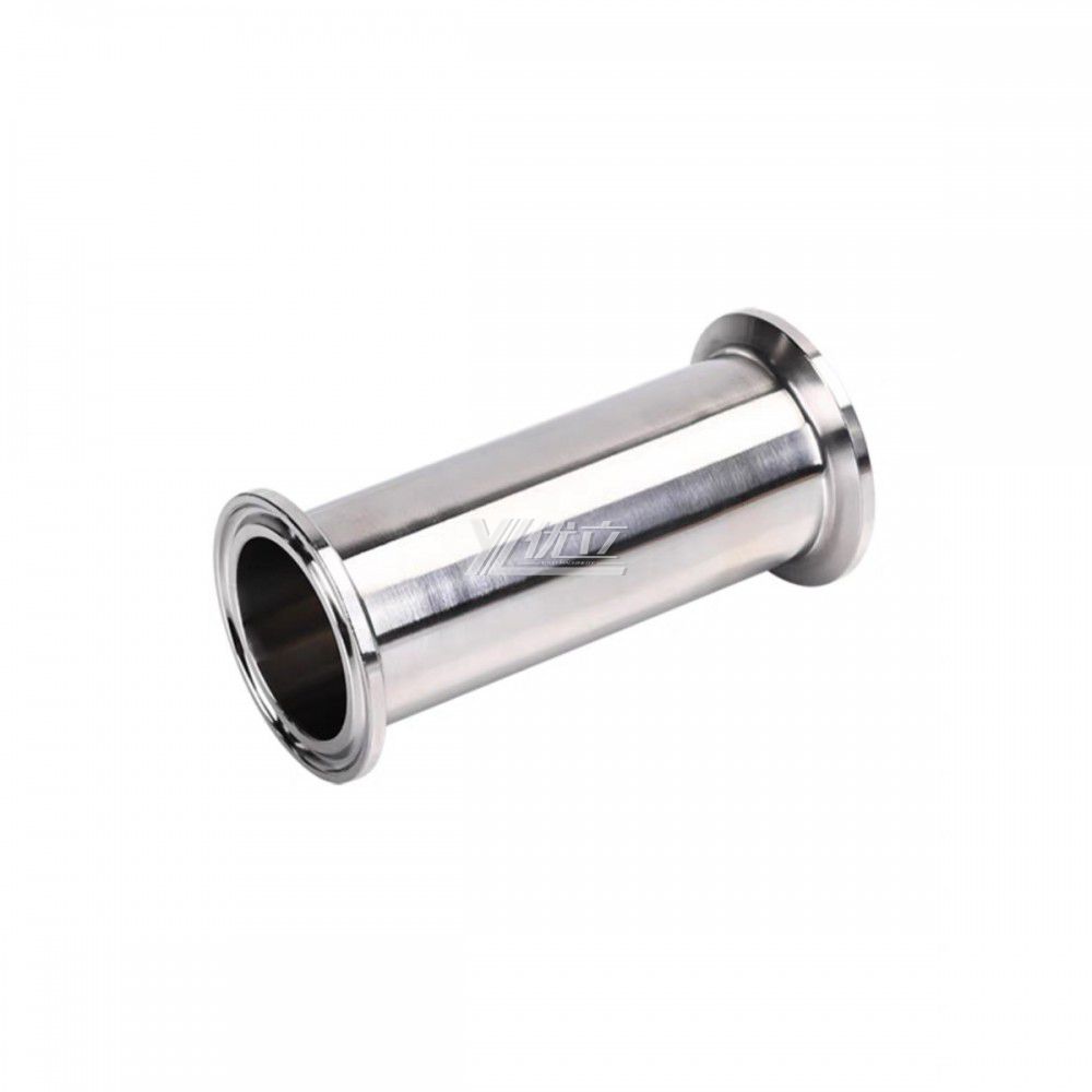 YOULI Food Grade Sanitary Stainless Steel 304 SS316L100-4000mm SMS DIN ISO 3A Pipe Fitting Tri-clamp Straight Fittings