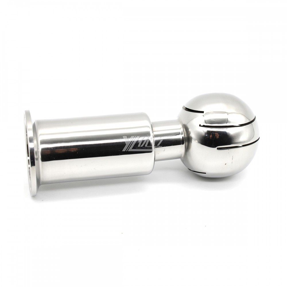 YOULI Food Grade Sanitary CIP Bolted Tank Cleaning Stainless Steel 304 SS316L Clamped Nozzle Rotary Cleaning Spray Ball