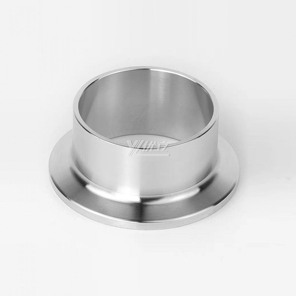 YOULI Best-in-Class Hygienic Food Grade Sanitary Stainless Steel 304 316L SMS 1.5 Inch Pipe Weld L=21.5MM Tri Clamp Ferrule