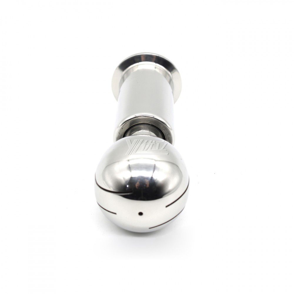 YOULI Food Grade Sanitary CIP Bolted Tank Cleaning Stainless Steel 304 SS316L Clamped Nozzle Rotary Cleaning Spray Ball