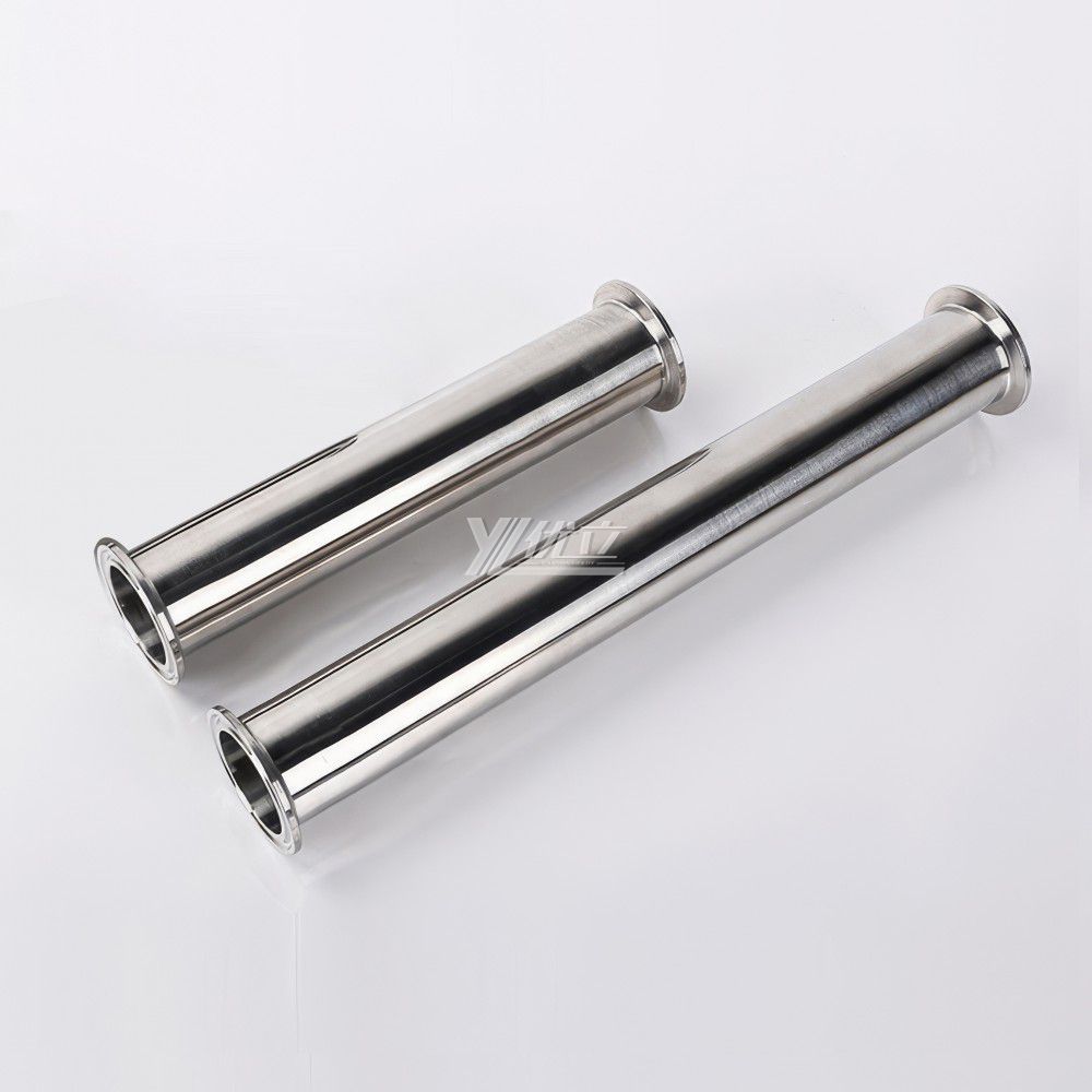 YOULI Food Grade Sanitary Stainless Steel 304 SS316L100-4000mm SMS DIN ISO 3A Pipe Fitting Tri-clamp Straight Fittings
