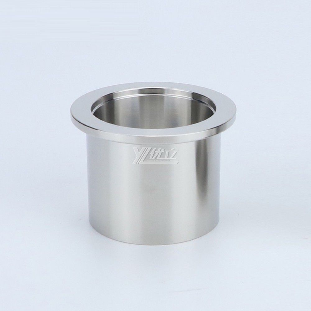 YOULI Hygienic Food Grade Sanitary Stainless Steel 304 316L KF KF25 KF40 KF50 Pipe Weld Tri Clamp Vacuum Ferrule