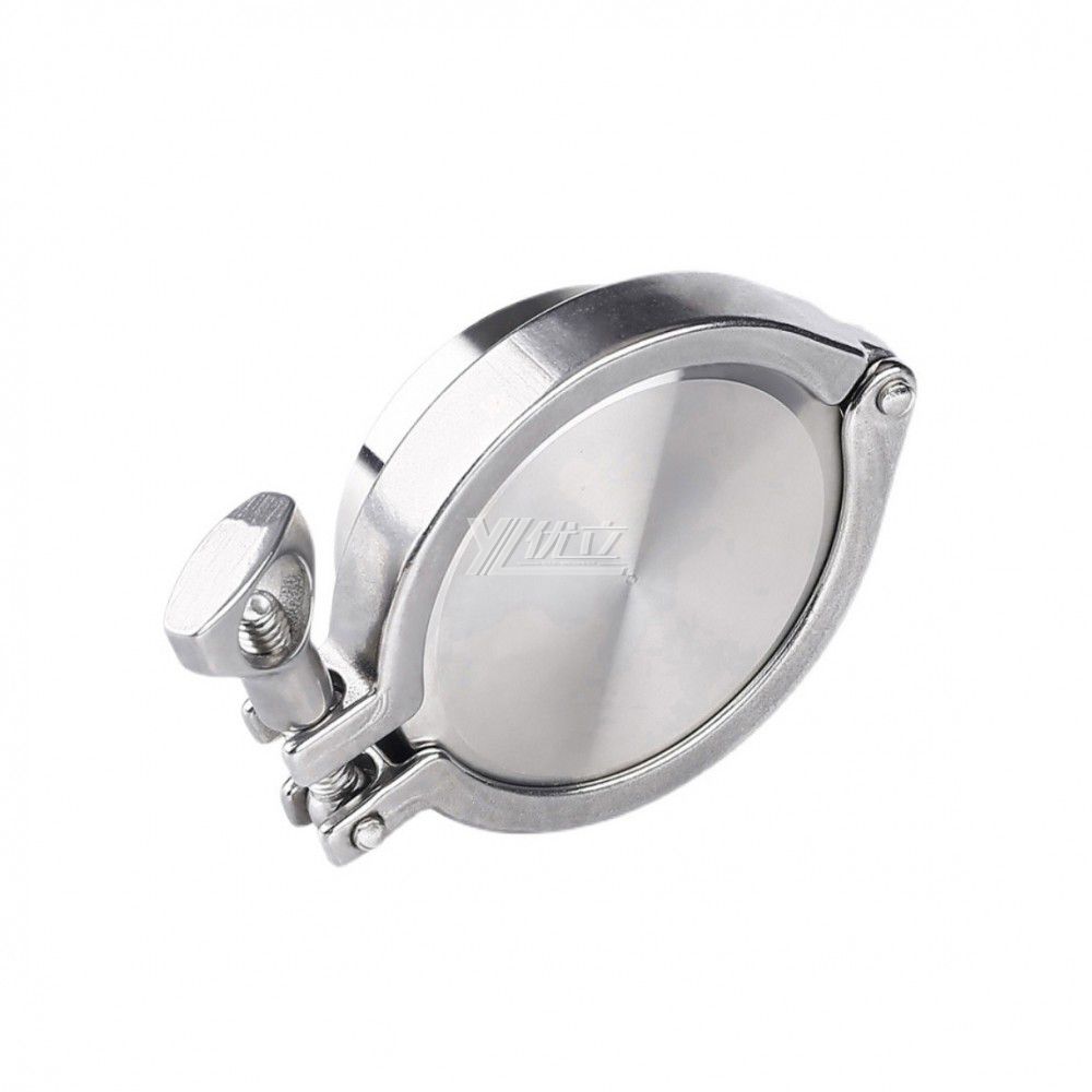 YOULI Hygienic Food Sanitary Stainless Steel 304 SS316L DIN SMS 3A Tri-clamp Pipe Fitting Complete Sets Clamp Ferrule Blind