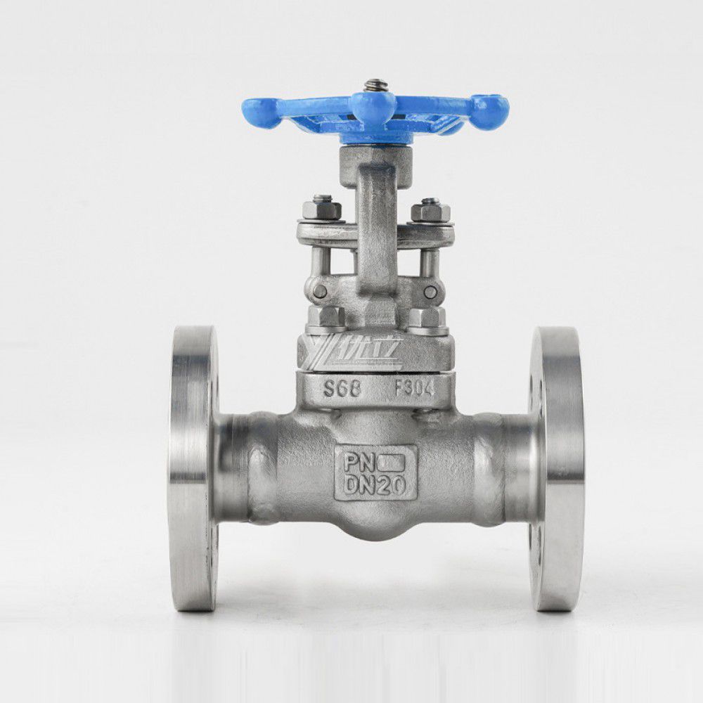 YOULI High Pressure API ANSI 150-1500LB PN16-160 304 316 Stainless Steel A105 F11 F22 F5 Forged Flange Flanged Gate Valve