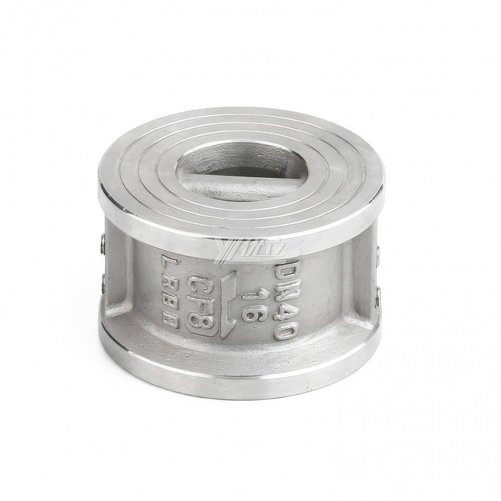 YOULI Vertical or Horizontal H77X H76W ANSI 150LB Stainless Steel 304 316 JIS 10K 1.6mpa WCB Butterfly Type Wafer Check Valve