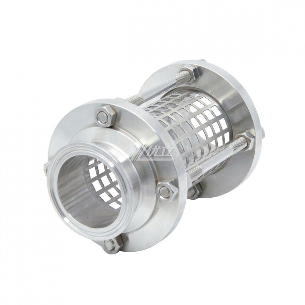 YOULI Best-in-Class Hygienic Food Grade Sanitary Stainless Steel 304 316L Protective Flow Straight Tri Clamped Sight Glass