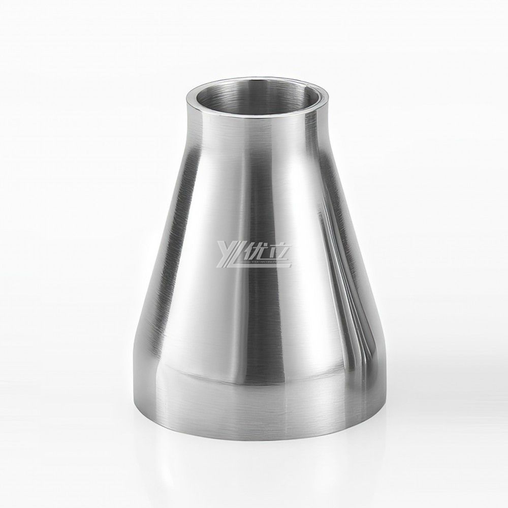 YOULI Hygienic Food Grade Sanitary Stainless Steel 304 SS316L 3A SMS DIN ISO Welded Pipe Fitting Concentric Welded Reducer