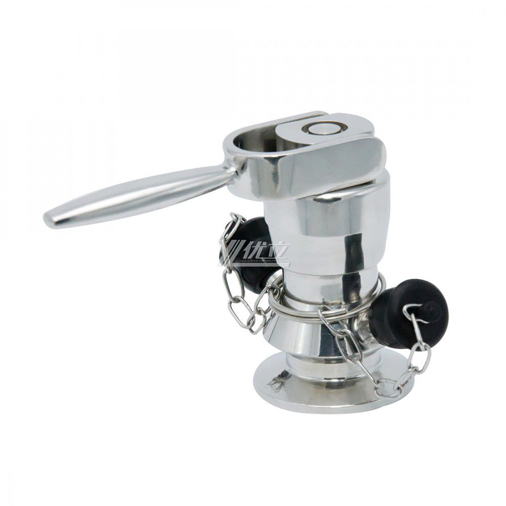 YOULI Hygienic Food Grade Sanitary Stainless Steel 304 316L Tri Clamped Manual Quickly Open Type Sterile Sample Valve