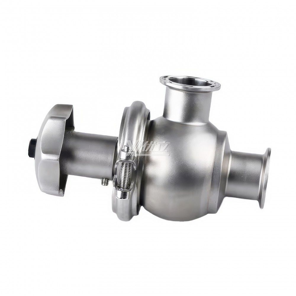 YOULI Hygienic Food Grade Stainless Steel 304 316L Mannual Tri-Clamp Flow Regulating Valves