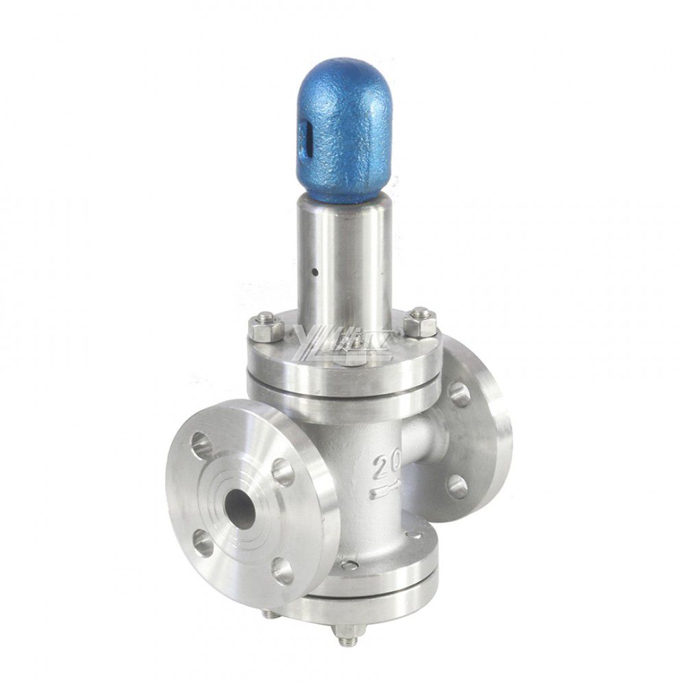 YOULI Y42X Stainless Steel ANSI 150lb JIS 10k Pn16-pn64 Water 304 316 WCB Piston Type Pressure Flange Relief Valve