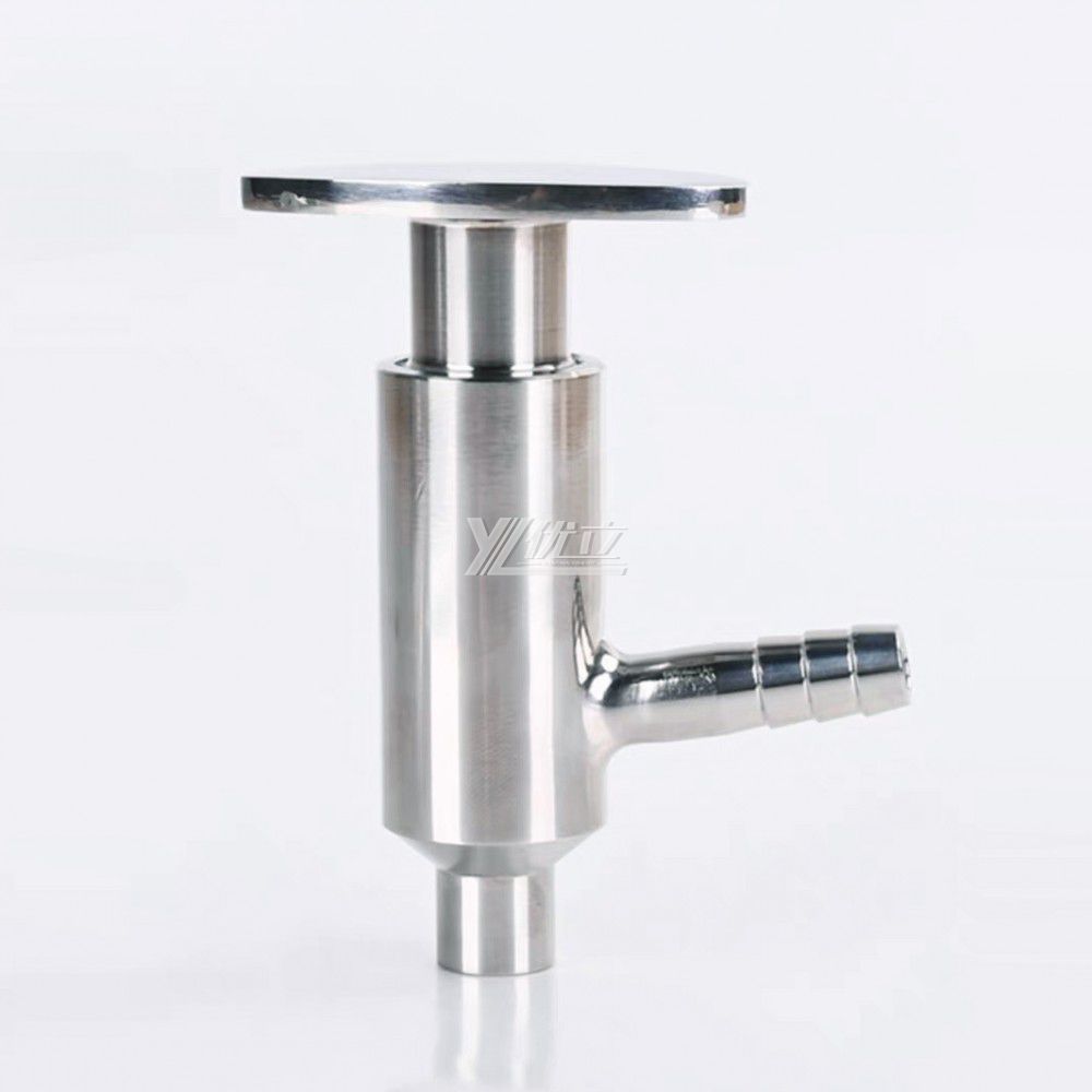 YOULI Professional Manufacture Hygienic Food Grade Sanitary Medical Stainless Steel 304 316L Manual Welded Sample Valve
