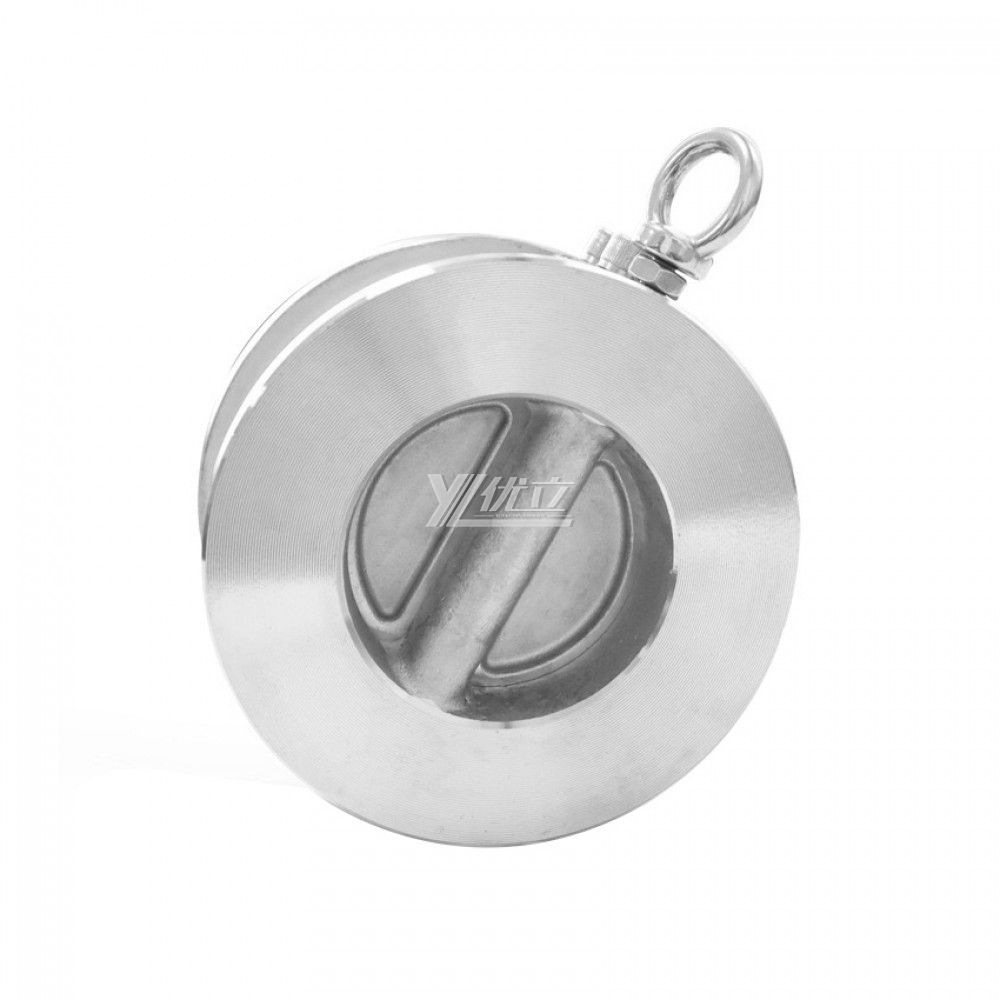 YOULI Vertical or Horizontal H77X H76W ANSI 150LB Stainless Steel 304 316 JIS 10K 1.6mpa WCB Butterfly Type Wafer Check Valve