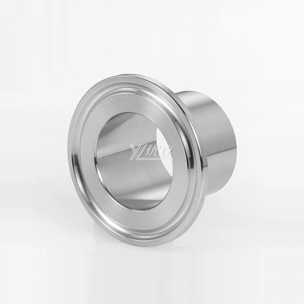 YOULI Best-in-Class Hygienic Food Grade Sanitary Stainless Steel 304 316L SMS 1.5 Inch Pipe Weld L=28.6MM Tri Clamp Ferrule