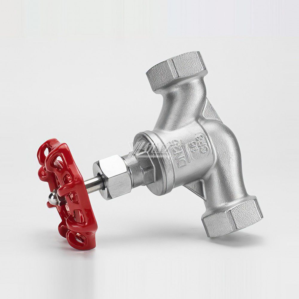 YOULI High Temperature Steam NPT BSP 1.6mpa 200wog 304 316 Stainless Steel WCB S Type Manual Screw Female Threaded Globe Valve