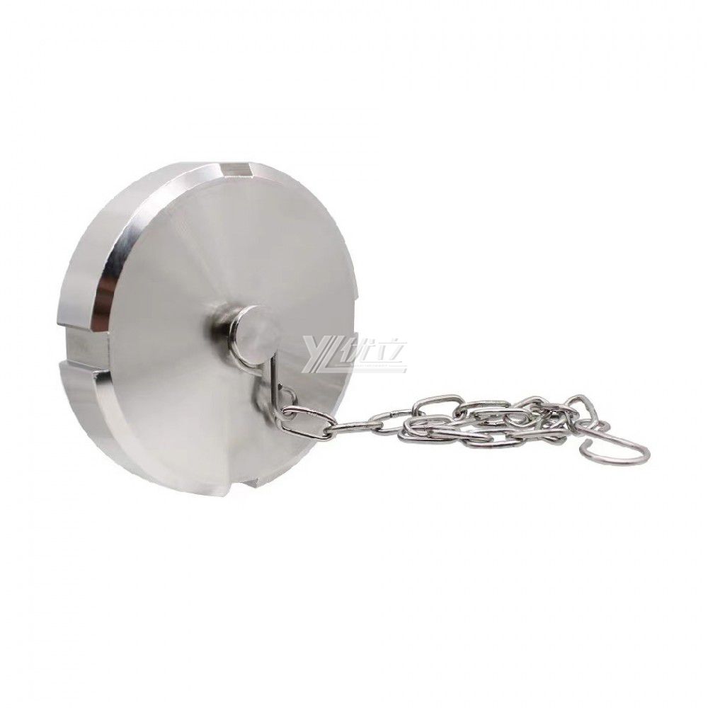 YOULI Hygienic Food Grade Sanitary Stainless Steel 304 SS316L DIN SMS 3A Round Pipe Fitting Blind Cap Plug Cover