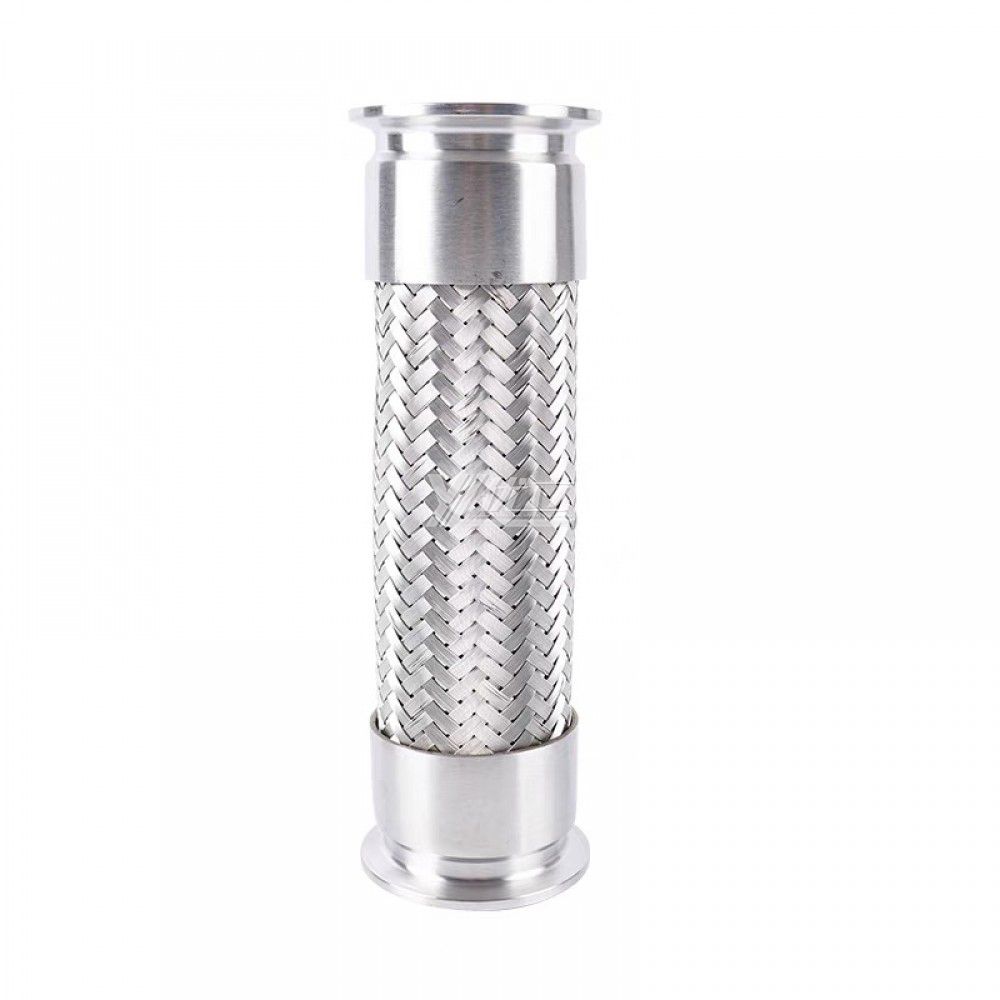 YOULI Food Grade Sanitary Stainless Steel 304 SS316L100-4000mm SMS DIN ISO 3A Pipe Fitting Tri-clamp Metal Hose Fitting