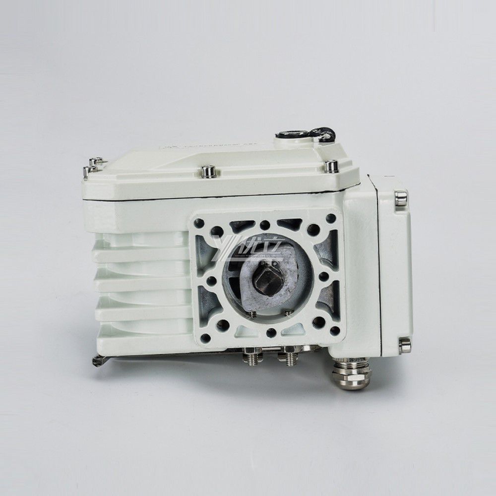 YOULI Customized DC24V AC220V 90° 180° Large Torque Ip67 On/off Use Regulating 4-20mA with Feedback Motorized Electric Motor Actuator