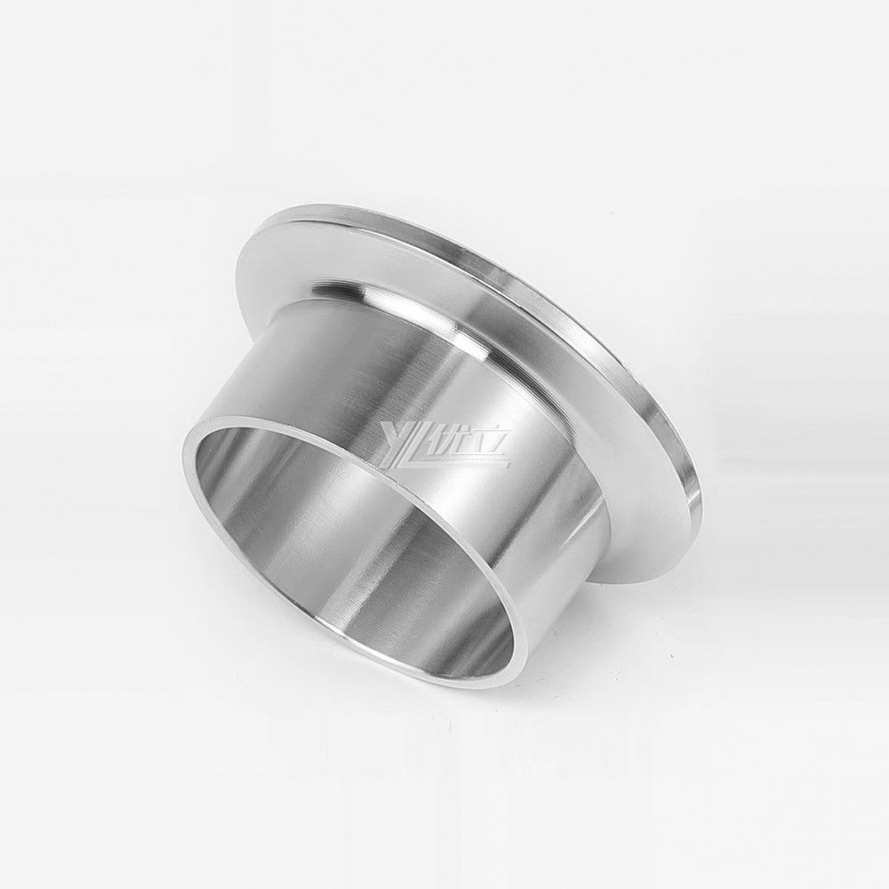 YOULI Best-in-Class Hygienic Food Grade Sanitary Stainless Steel 304 316L SMS 1.5 Inch Pipe Weld L=21.5MM Tri Clamp Ferrule