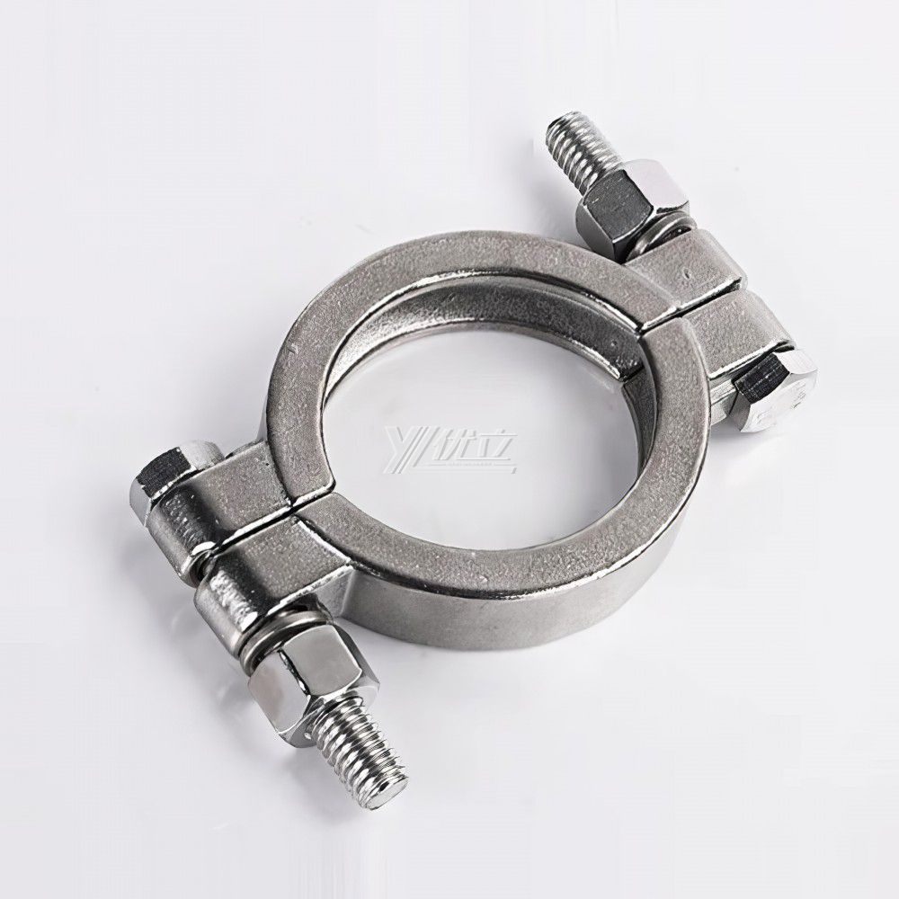 YOULI Hygienic Food Grade Sanitary Stainless Steel 304 SS316L DIN SMS 3A Tri-clamp Pipe Fitting High Pressure Pin Clamp