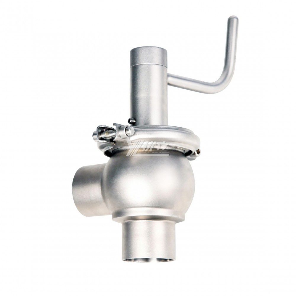 YOULI Best-in-Class Hygienic Food Grade Sanitary Stainless Steel 304 316L Manual L Type Welded Cut-off Globe Stop Valve