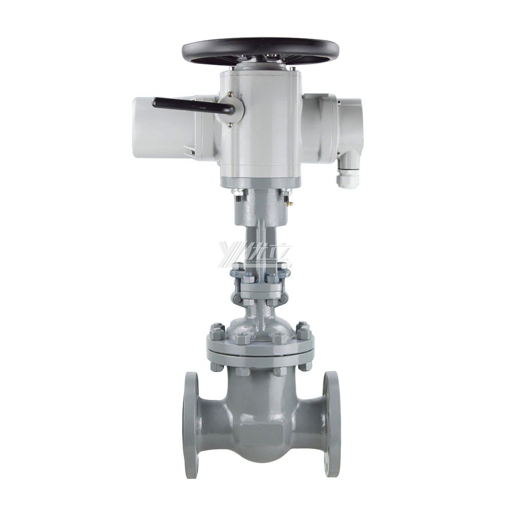 YOULI High Temperature Steam ANSI 150LB 304 316 JIS 10K 1.6mpa WCB 4-20ma Control Motorized AC380V Electric Flanged Gate Valve