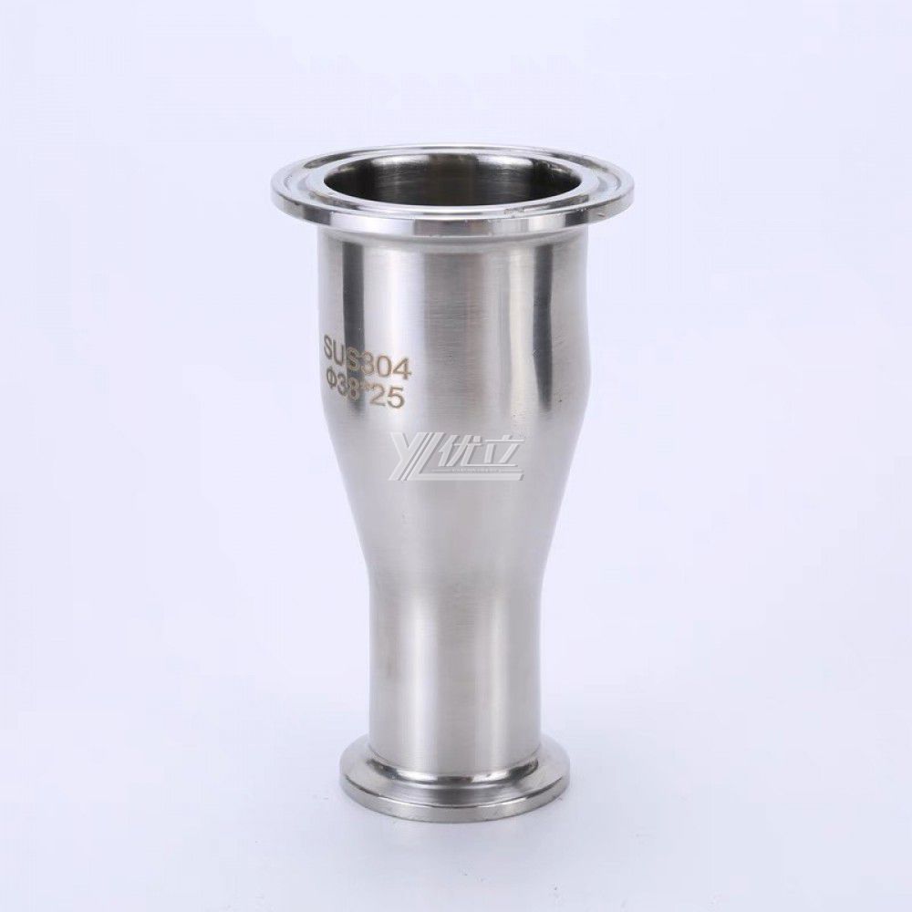 YOULI Hygienic Food Grade Sanitary Stainless Steel 304 SS316L 3A SMS DIN ISO Welded Pipe Fitting Concentric Clamped Reducer