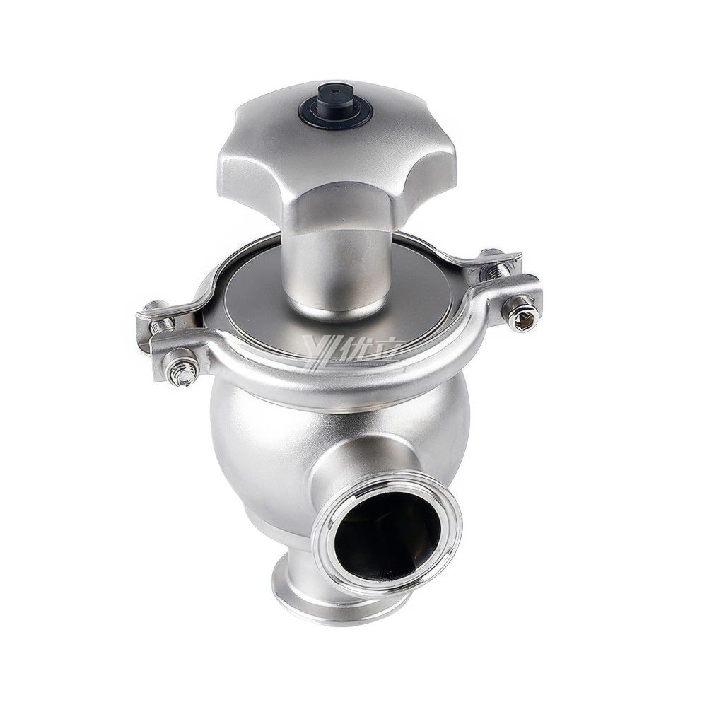 YOULI Hygienic Food Grade Stainless Steel 304 316L Mannual Tri-Clamp Flow Regulating Valves