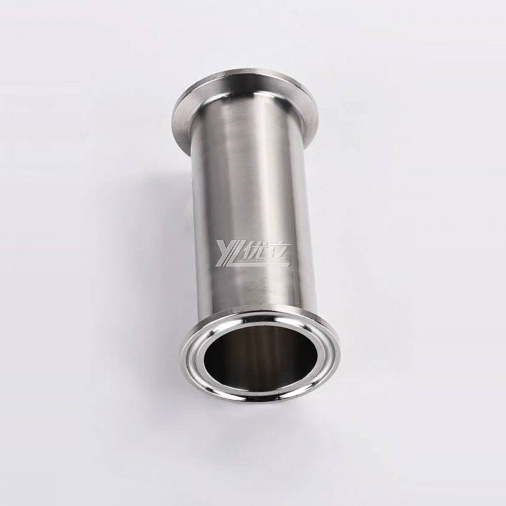 YOULI Food Grade Sanitary Stainless Steel 304 SS316L100-4000mm SMS DIN ISO 3A Pipe Fitting Tri-clamp Straight Fittings