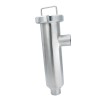 YOULI Hygienic Food Grade SS 304 316L Stainless Steel Milk Beer  Honey Sanitary Angle Type Butt Welded Strainer  Filter